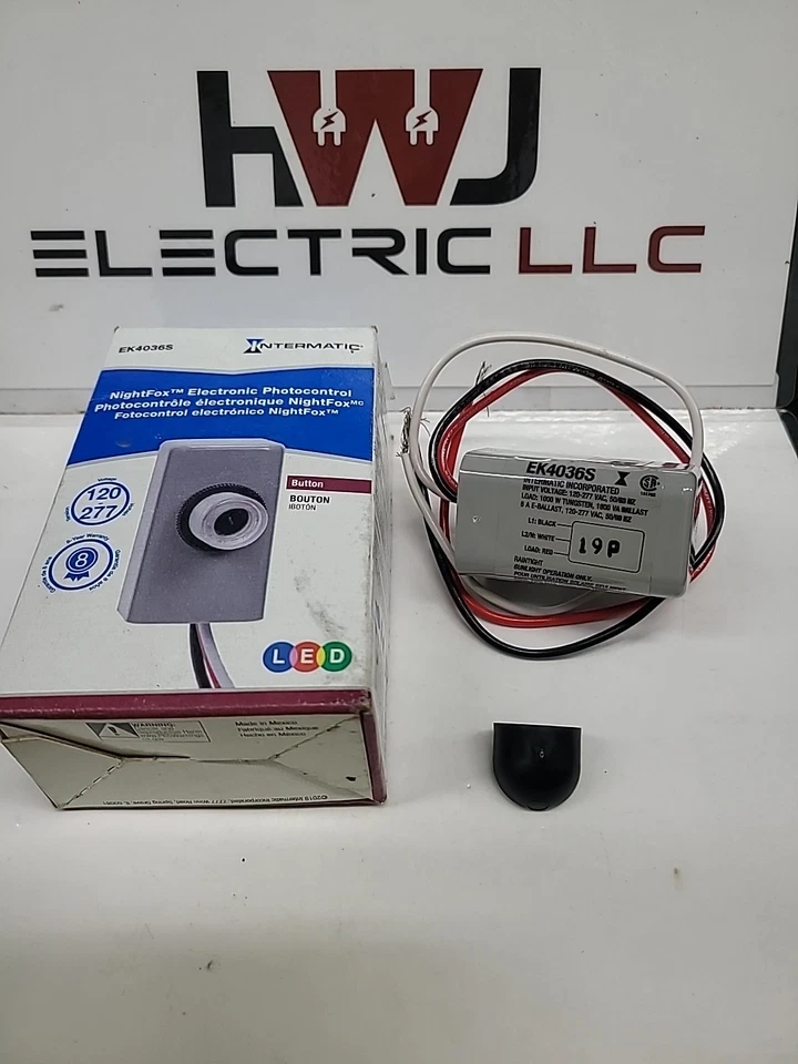 Intermatic EK4036S Nightfox Electronic Photocontrol Outdoor Light Sensor - Image 2 of 2