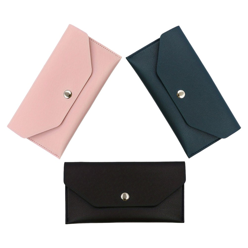 3 Pcs Envelope Wallet Money Budget Organizers for Cash Coin Pouch Cute