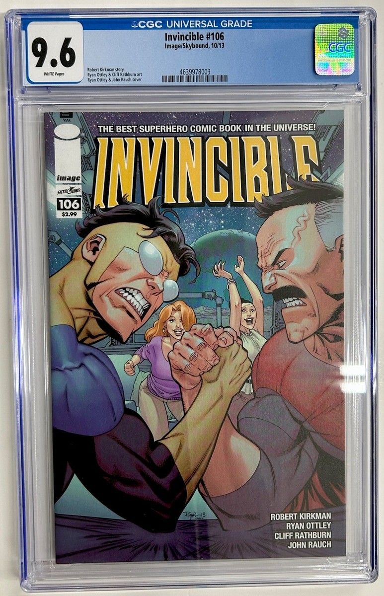 SRL INVINCIBLE ロンT M Invincible #106 - 10/13 - CGC 9.6 | eBay