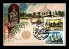 US MAXI CARD COLUMBUS FIRST VOYAGE ITALY FIRST DAY ISSUE COMBO