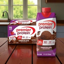 Premier Protein 30g High Protein Shake, Chocolate, 11 fl. oz., 15 pk.