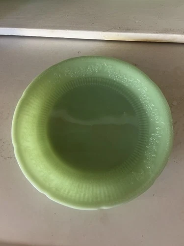 Fire King Jadite Alice Dinner Plate