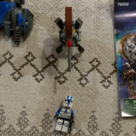 Pre-owned Lego Star Wars set # 75002 AT-RT complete (missing some minifigures)