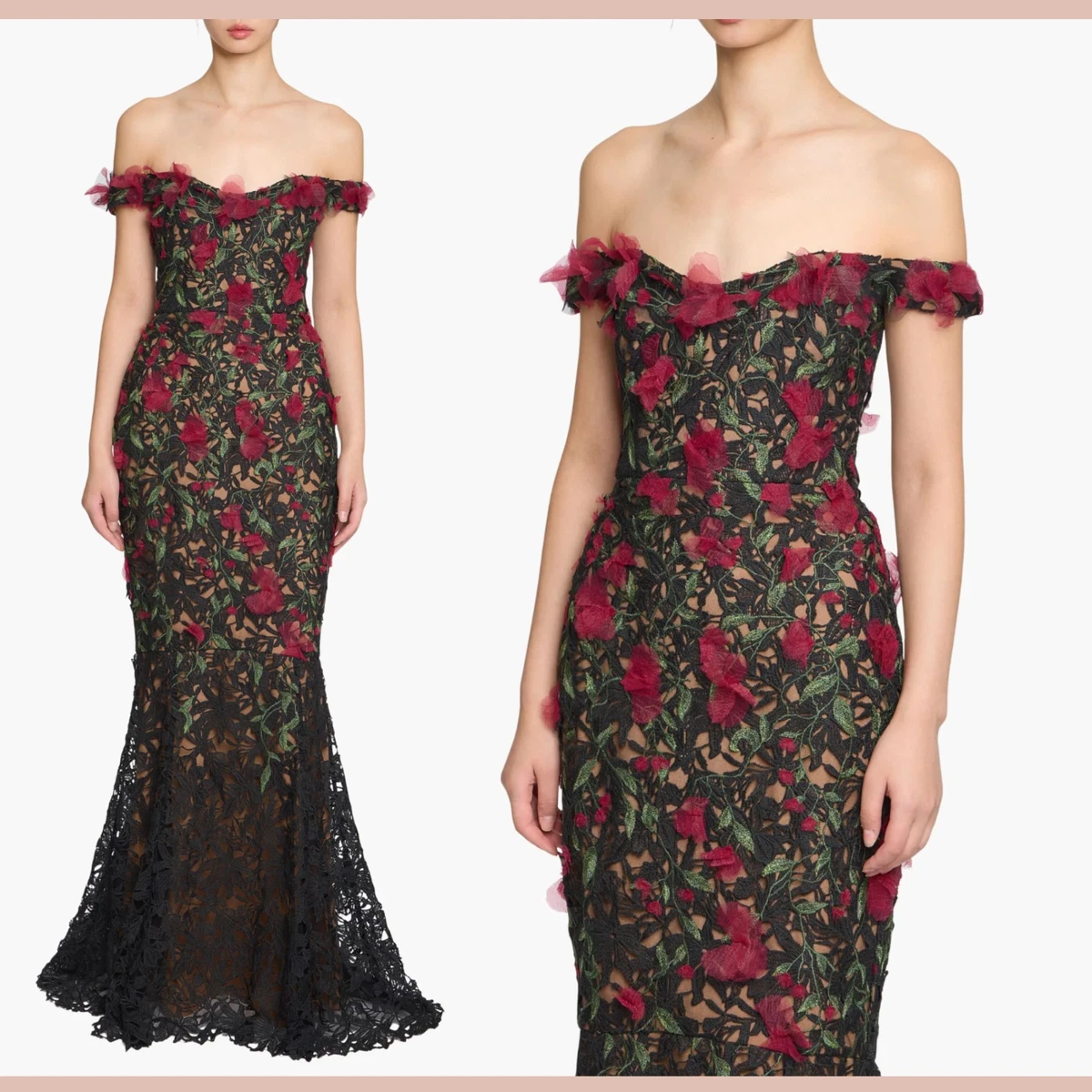 Marchesa Red Dresses for Women for sale | eBay