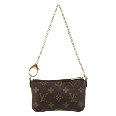 LOUIS VUITTON Monogram Pochette Mira PM Accessory Pouch M60095 LV