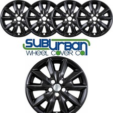  2014-2018 Jeep Cherokee Limited Imp-481blk 18 Gloss Black Wheel Skins Set4