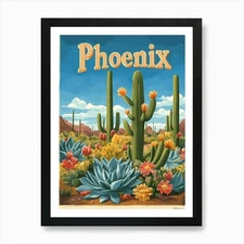 Aihrgdesign A Mid Century Modern Tr Framed Wall Art Poster Canvas Print Picture