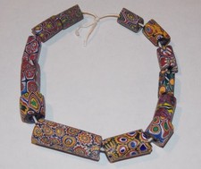 ANTIQUE VENETIAN MILLEFIORI AFRICAN TRADE BEADS
