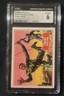 BATMAN TOPPS 1966 #11A - LANDING A BIG ONE- RED BAT LOGO -