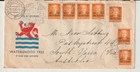 NETHERLANDS 1953 Semi-postal Flood Relief FDC/ 2595