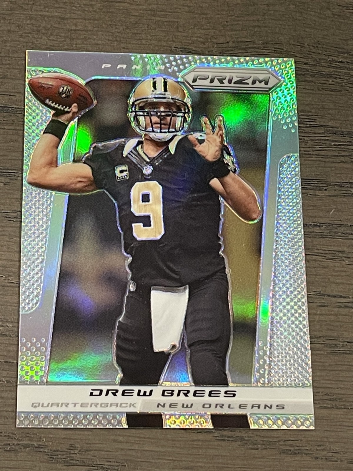 2013 Panini Prizm Silver Prizm Drew Brees #140 New Orleans Saints