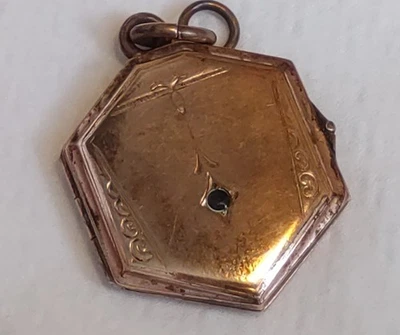 Wunderschönes Jugendstil Medallion  Aufklappbar Für Bilder Kettenanhänger  - Bild 1 von 4