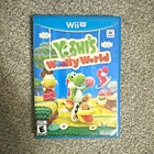 Nintendo Yoshi's Woolly World Wii U w/ Case & Insert Manual Included E NTSC-U/C