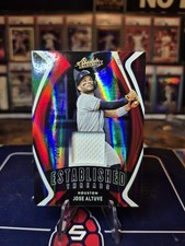 Jose Altuve 2022 Absolute Established Threads Game Worn Patch /49