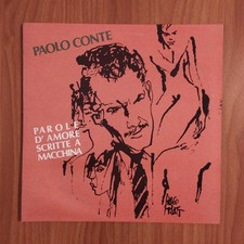 Paolo Conte LIEBESWÖRTER MASCHINENSCHRIFT CGD 9031 72778-1 - 1990 Italien