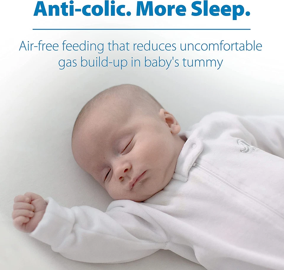 Options+ anti Colic Wide Neck Newborn Feeding Set - image 3 of 4