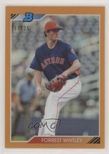 2020 Bowman Heritage Orange Refractor 17/25 Forrest Whitley #92CP-FW 0m4q