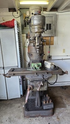 Bridgeport J Manual Vertical Milling Machine R8 220V 2HP MPN J 2888