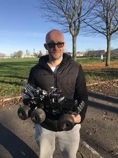 mad max furiosa 6 foot monster track 1:8 scale replica hand build