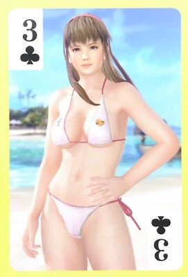 Hitomi Dead or Alive Xtreme 3 Playing Card Game Koei Tecmo Japanese Clover 3