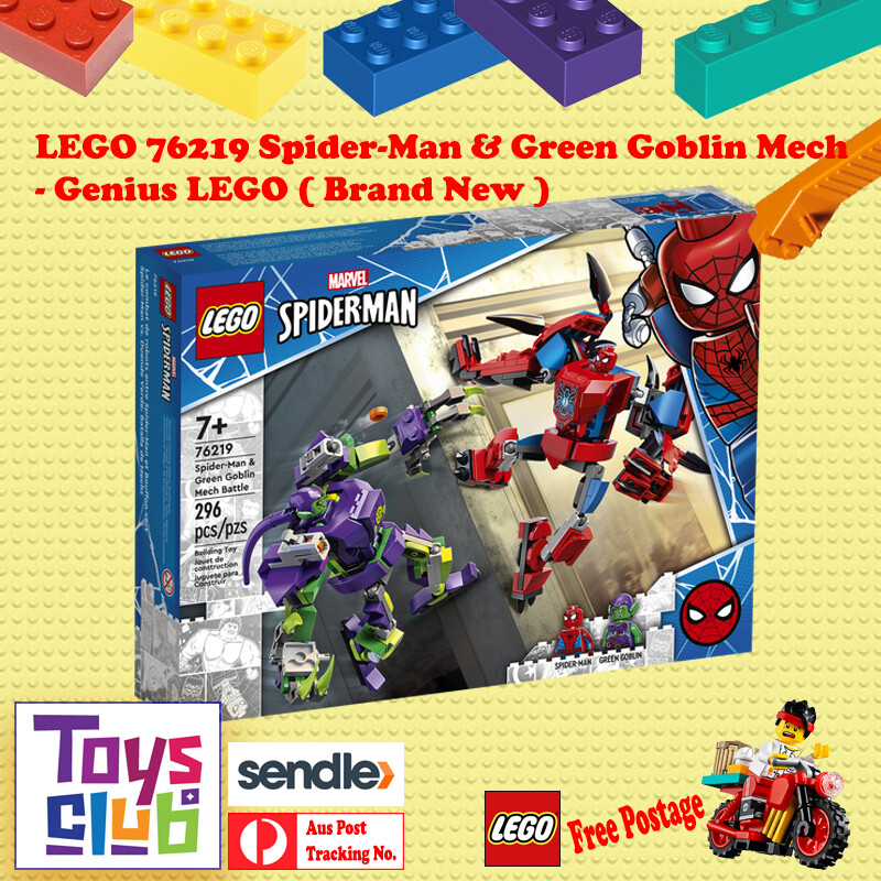 Goblin Mech Battle Spiderman Green Goblin Lego Green Goblin Lego