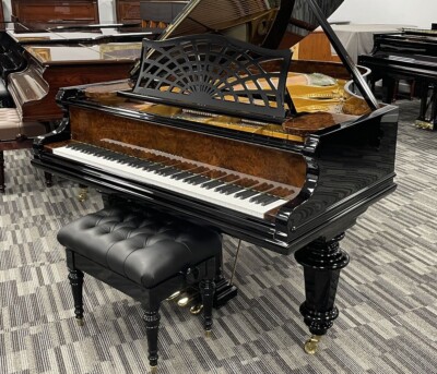 Bechstein B 6'8'' Grand Piano Picarzo Pianos Walnut Accents ($180K retail)