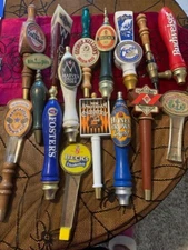Vintage Unique Rare Beer Tap handles 15 in lot. 