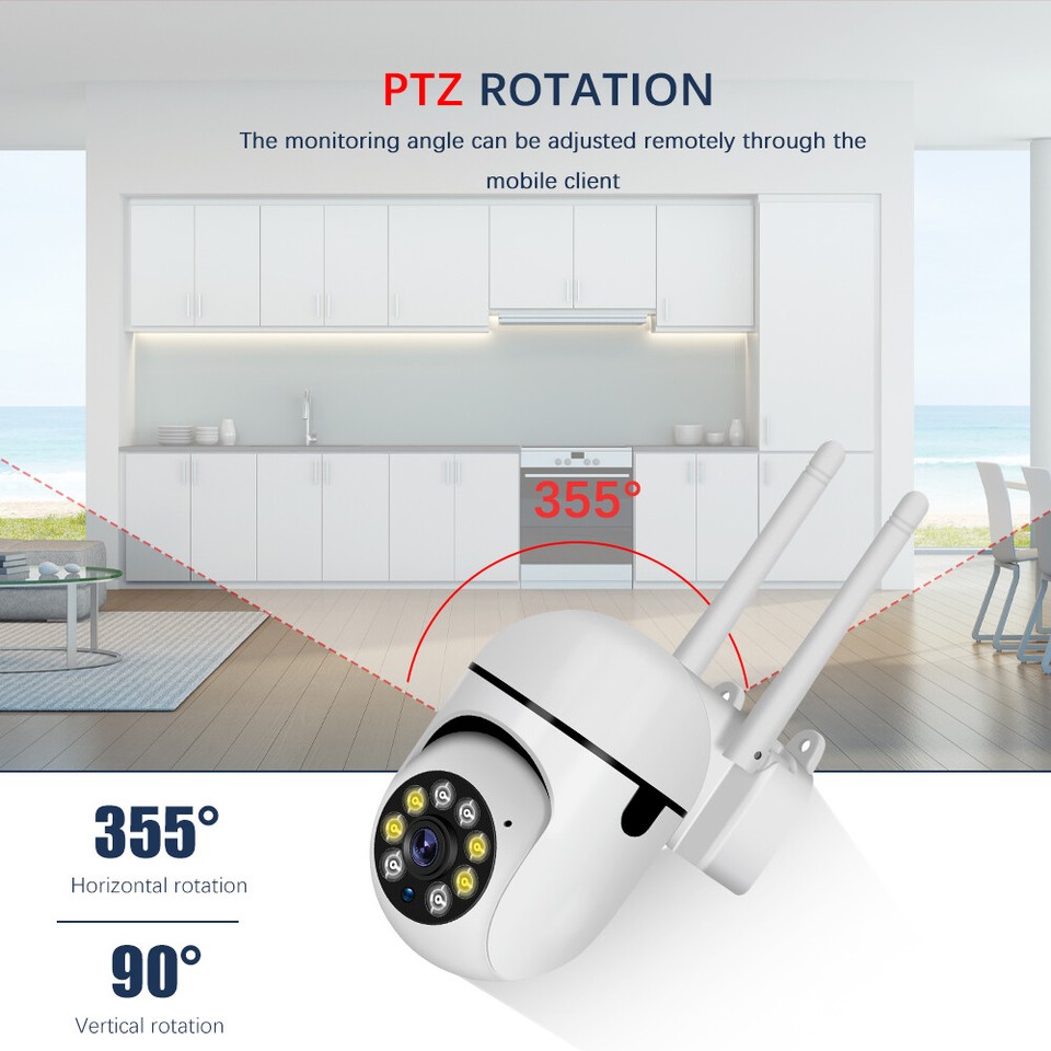 Telecamera interna WiFi Ip Motorizzata Full HD con audio Bidirezionale Onvif