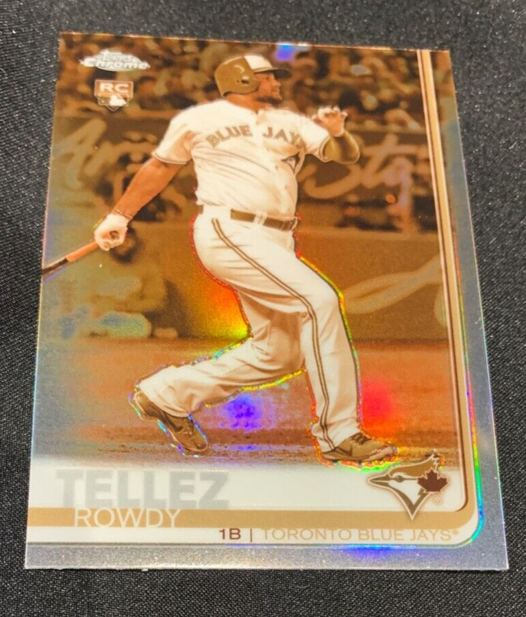 Rowdy Tellez 2019 Topps Chrome Sepia  Refractors (RC) #2 Toronto Blue Jays