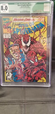 Web Of Spider-Man #101 CGC Qualified 8.0 (2070263002) Signed By Alex Saviuk