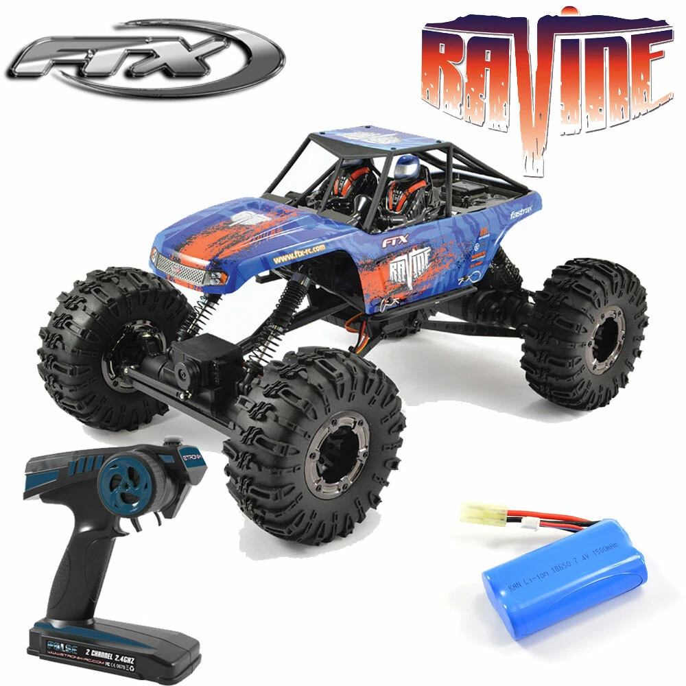 FTX Ravine 1 10 4WD 4WS Rock Buggy Crawler RTR RC Car Battery