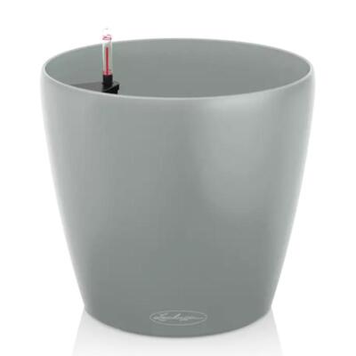 Lechuza Pflanzengefäß CLASSICO ECO 21 hellgrau Ø 21,5 x 20,5 cm