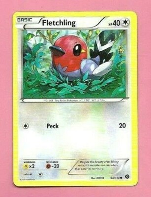POKEMON FLETCHLING CARD | eBay POKEMON FLETCHLING CARD | eBay