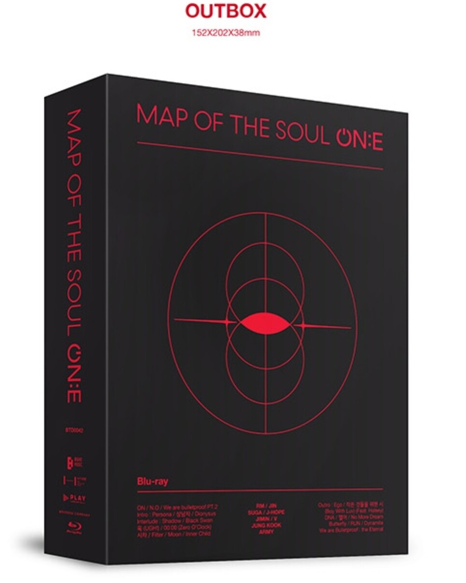 ミュージック BTS MAP OF THE SOUL ON:E Blu-ray BTS MAP OF THE SOUL ON:E Bluray Official photo book disc all