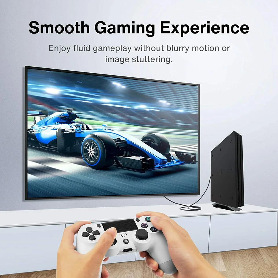 IVANKY HDMI Kabel 1m – 4K@60Hz, HDMI 2.0, HDR, TPE – für TV, PS5, Beamer, PC - Bild 4 von 4