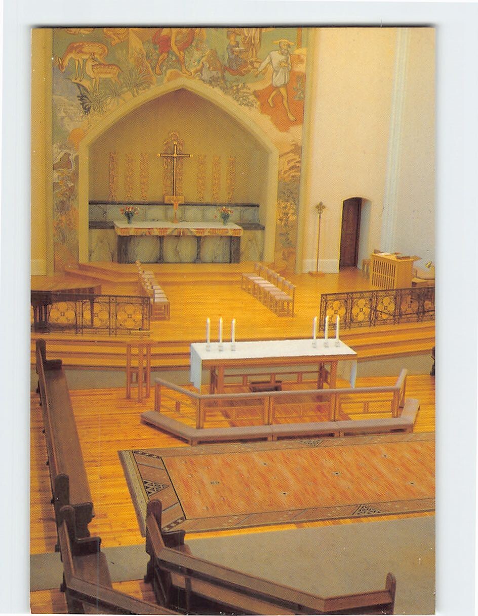 Postcard Interior Sofia Church Stockholm Sweden