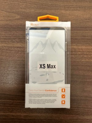 Reiko Clear Case For iPhone XS Max Brand New 0E