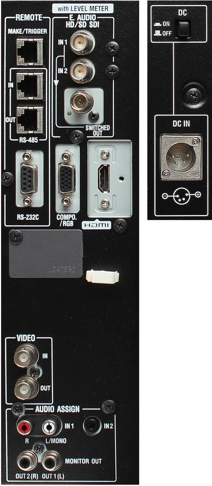 JVC DT-E21L4U 21-INCH MULTI-FORMAT LCD MONITOR (LED BACKLIT) - Image 2 of 2