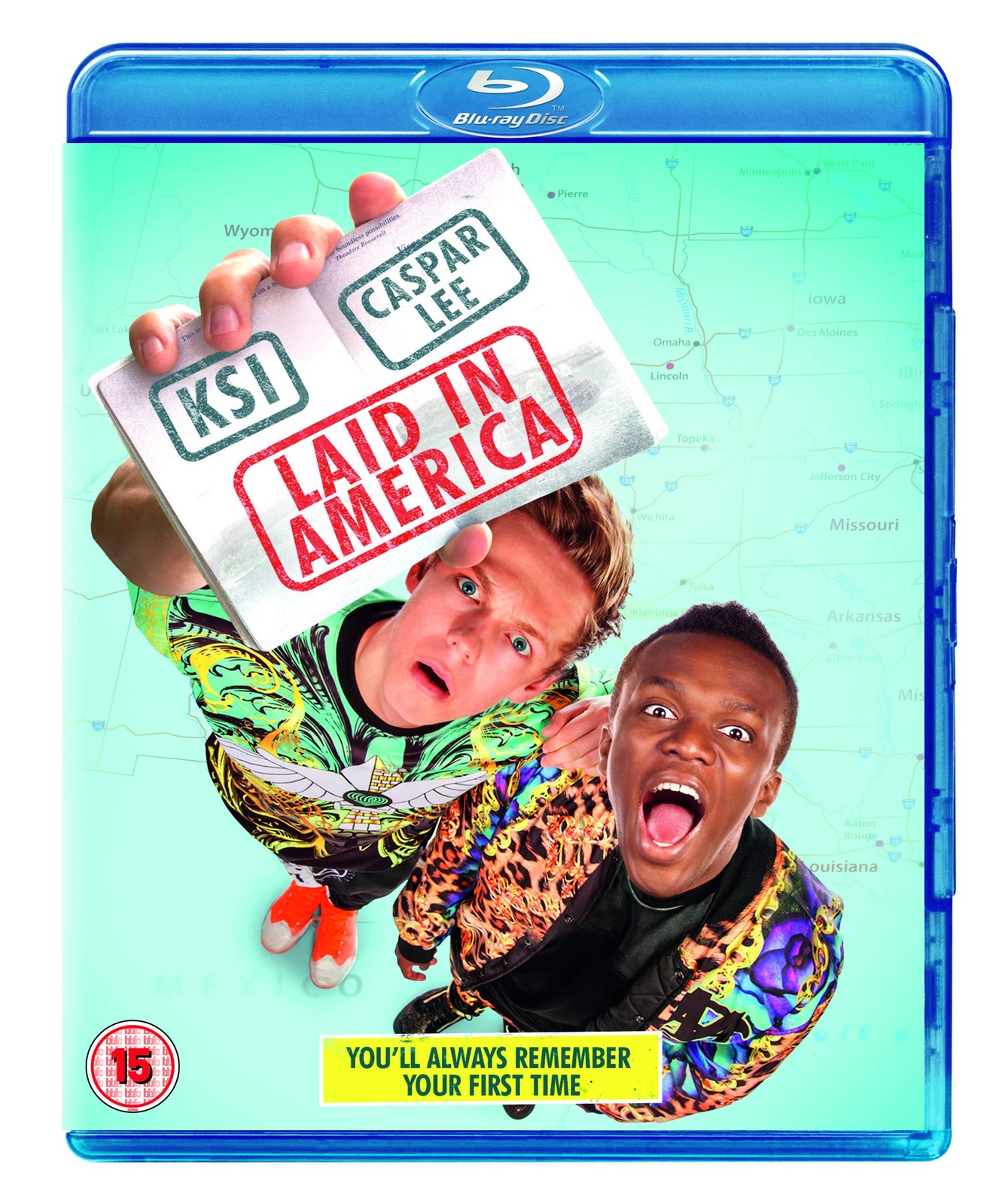Laid In America (Blu-ray) KSI Caspar Lee Bobby Lee Angela Trimbur Madison Iseman