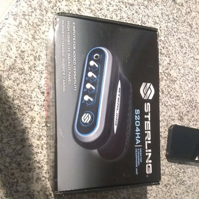 Sterling Audio S204HA 4-channel Professional Headphone Amplifier