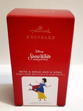 Hallmark Keepsake Ornament 2021 Snow White With A Smile And A Song NIB