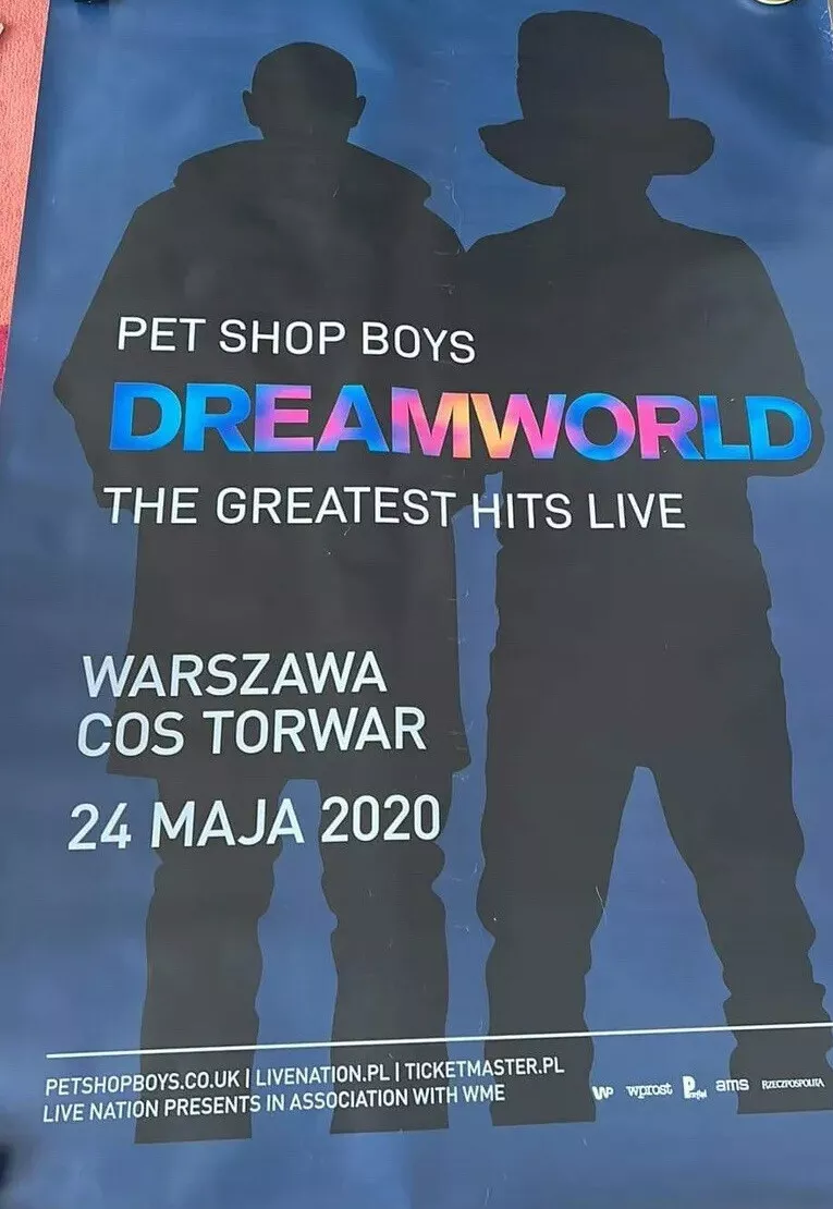 Pet Shop Boys store now has Dreamworld Tour merch - Pet Shop Boys