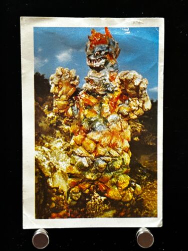 World of Monsters World Stamp Book Card Tsuburaya Productions #46 Japanese - Afbeelding 1 van 11
