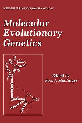 Molecular Evolutionary Genetics - 9781468449907