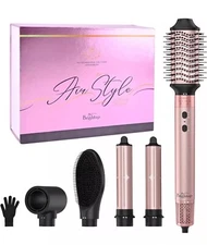 Brightup Air Style 3030 Air Professional 5 in 1 Hair Dryer Brush 1200W Brand New