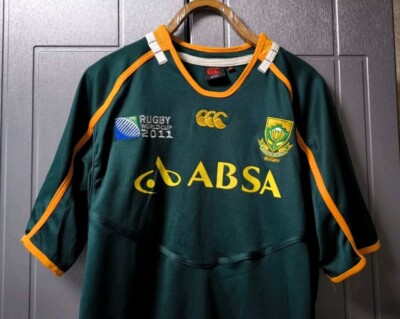 Canterbury South Africa Jersey XLarge World Cup Rugby | eBay