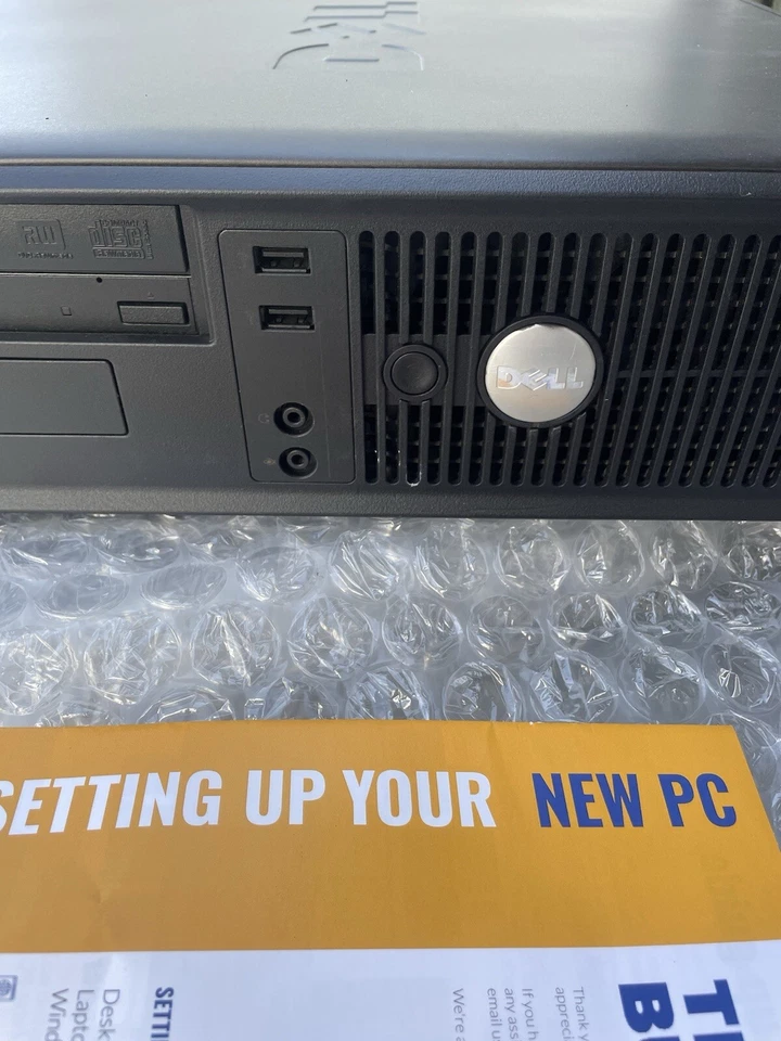 Dell Desktop Computer With Monitor And Keyboard  - Image 3 of 4