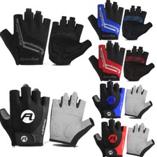 Half Finger Gloves Motorcycle Cycling Anti-slip Mittens MTB Fingerless Gloves US