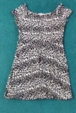 Love Crazy Leopard Print Dress Size M