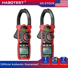HABOTEST 208 Clamp Meter Digital Multimeter Tester AC DC Volt Auto Range RMS Amp